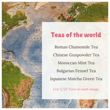 Teas of the World 15 Varieties in Recyclable Tin Box